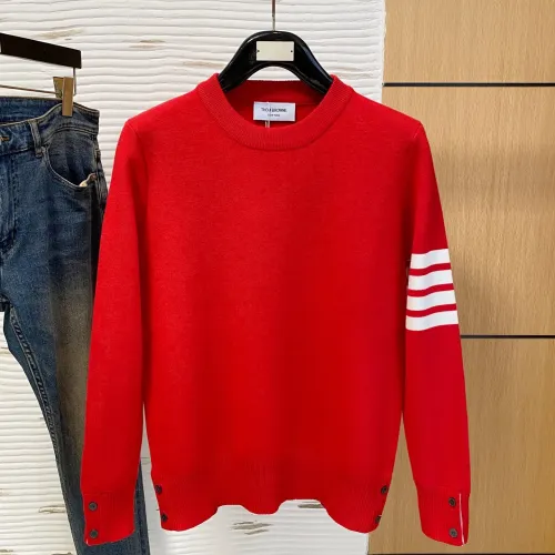 Thom Browne TB Sweaters Long Sleeved For Men #1412863 $88.00 USD, Wholesale Replica Thom Browne TB Sweaters