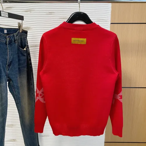 Replica Louis Vuitton LV Sweaters Long Sleeved For Men #1412868 $88.00 USD for Wholesale
