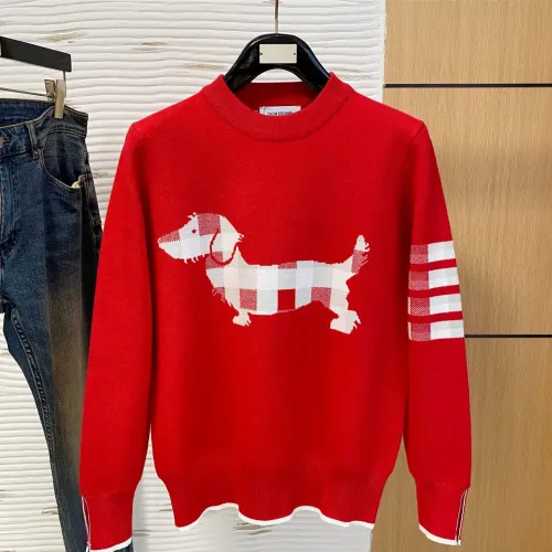 Thom Browne TB Sweaters Long Sleeved For Men #1412873 $88.00 USD, Wholesale Replica Thom Browne TB Sweaters