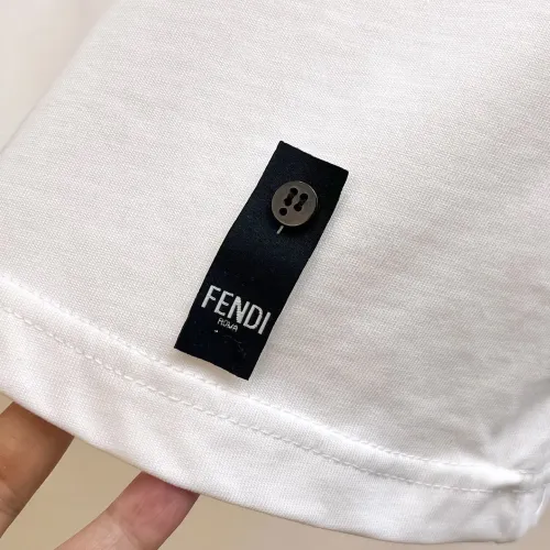 Replica Fendi T-Shirts Short Sleeved For Men #1412938 $60.00 USD for Wholesale