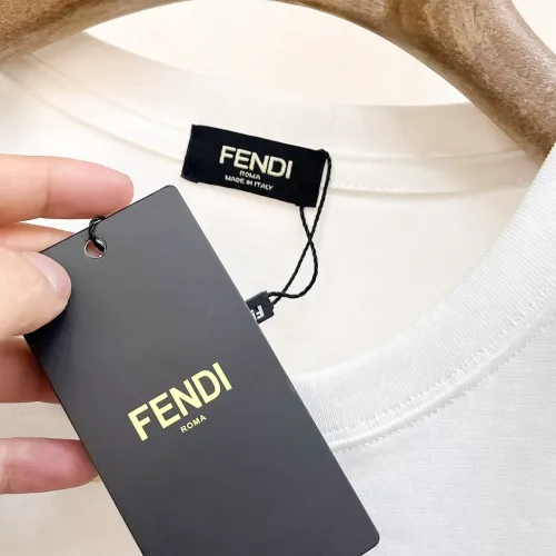 Replica Fendi T-Shirts Short Sleeved For Men #1412940 $60.00 USD for Wholesale