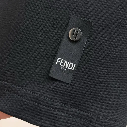 Replica Fendi T-Shirts Short Sleeved For Men #1412941 $60.00 USD for Wholesale