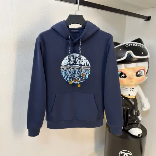 Louis Vuitton LV Hoodies Long Sleeved For Men #1412985 $85.00 USD, Wholesale Replica Louis Vuitton LV Hoodies
