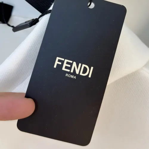 Replica Fendi Hoodies Long Sleeved For Men #1413005 $85.00 USD for Wholesale