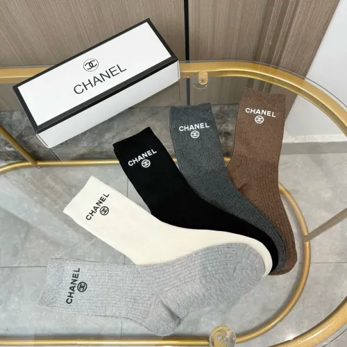 Replica Chanel Socks #1413128 $34.00 USD for Wholesale