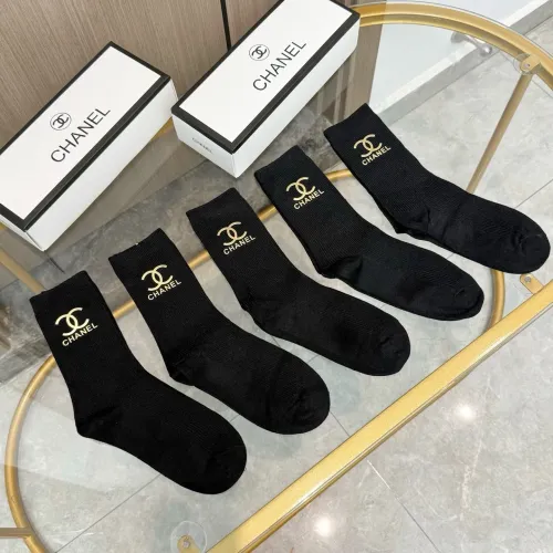Replica Chanel Socks #1413129 $36.00 USD for Wholesale