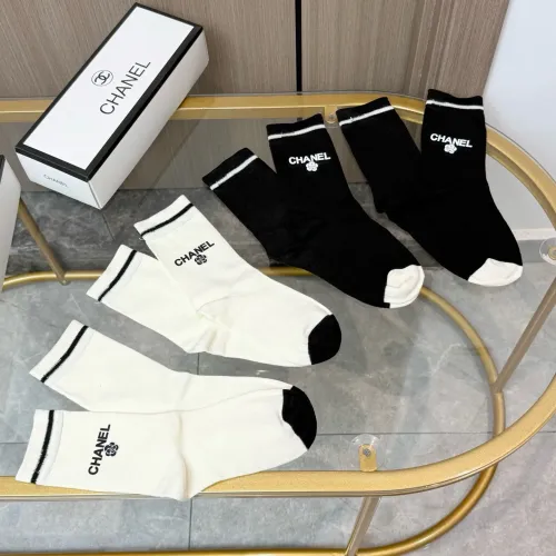 Replica Chanel Socks #1413137 $34.00 USD for Wholesale
