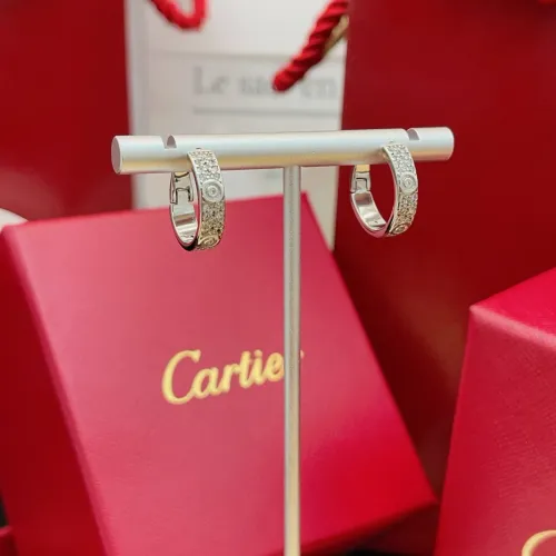Replica Cartier Earrings For Women #1413168 $25.00 USD for Wholesale
