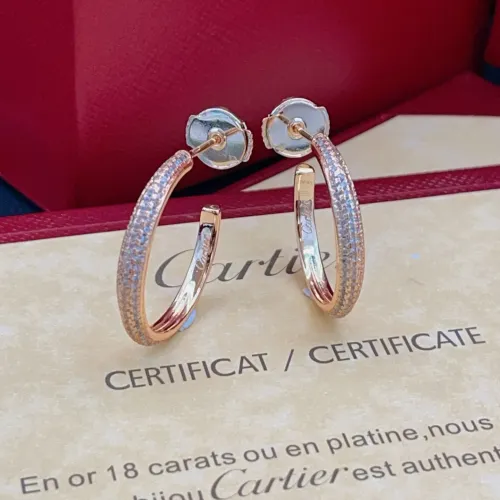 Replica Cartier Earrings For Women #1413177 $27.00 USD for Wholesale