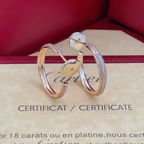 Replica Cartier Earrings For Women #1413177 $27.00 USD for Wholesale