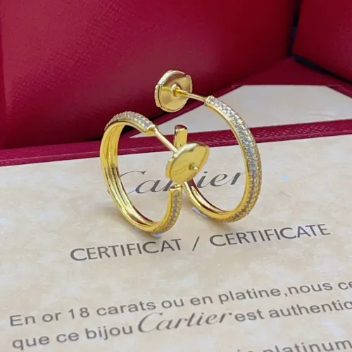 Replica Cartier Earrings For Women #1413178 $27.00 USD for Wholesale