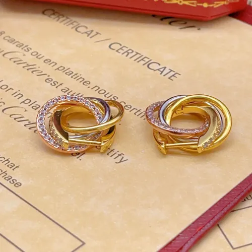 Replica Cartier Earrings For Women #1413187 $32.00 USD for Wholesale
