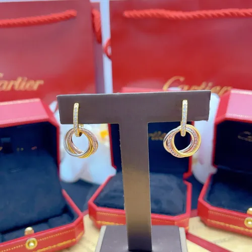 Replica Cartier Earrings For Women #1413187 $32.00 USD for Wholesale