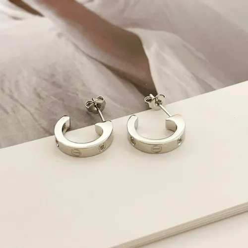 Replica Cartier Earrings For Women #1413188 $29.00 USD for Wholesale