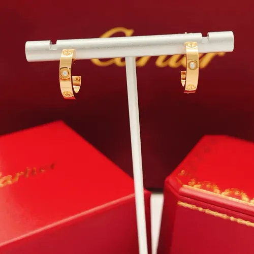 Replica Cartier Earrings For Women #1413189 $29.00 USD for Wholesale