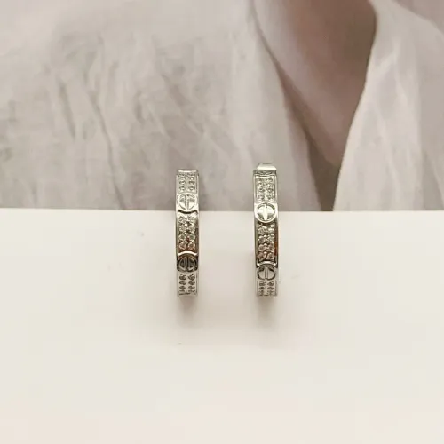 Replica Cartier Earrings For Women #1413190 $36.00 USD for Wholesale