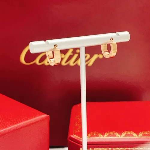 Replica Cartier Earrings For Women #1413194 $29.00 USD for Wholesale