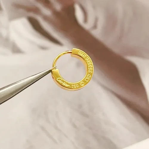 Replica Cartier Earrings For Women #1413195 $29.00 USD for Wholesale