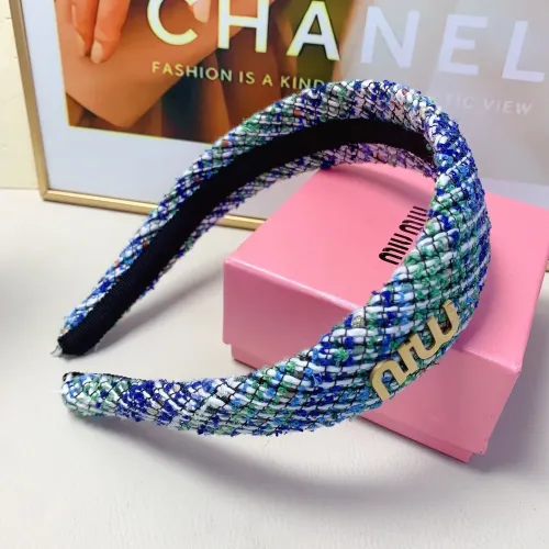 Replica MIU MIU Headband For Women #1413243 $25.00 USD for Wholesale