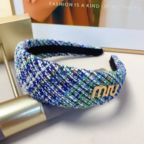 Replica MIU MIU Headband For Women #1413243 $25.00 USD for Wholesale