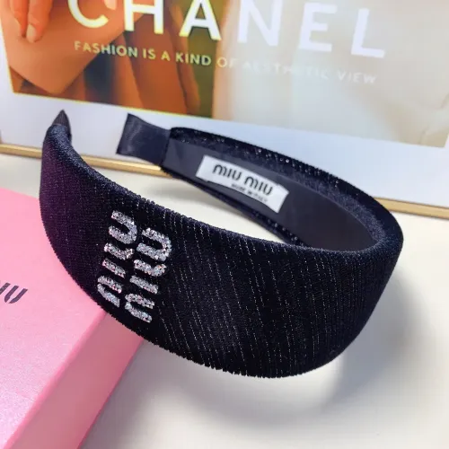 Replica MIU MIU Headband For Women #1413271 $25.00 USD for Wholesale