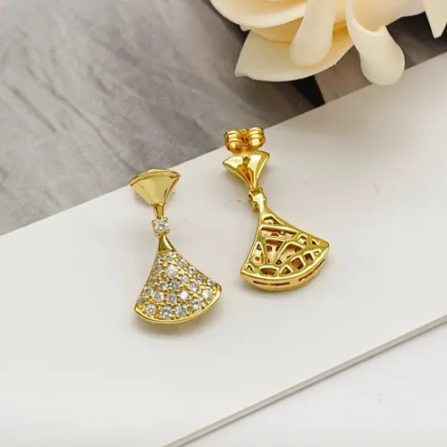Replica Bvlgari Earrings For Women #1413289 $32.00 USD for Wholesale