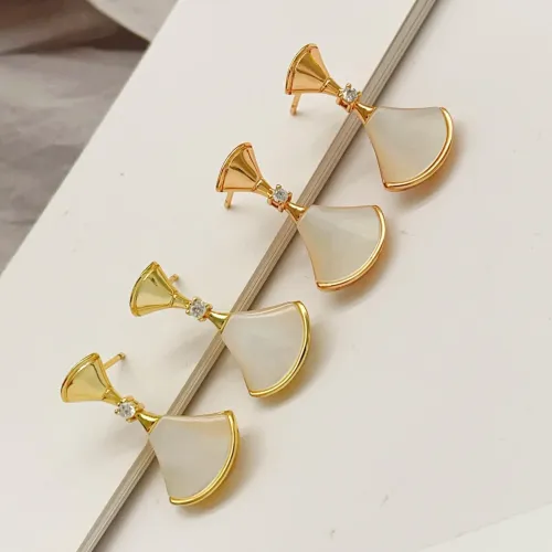 Replica Bvlgari Earrings For Women #1413342 $32.00 USD for Wholesale