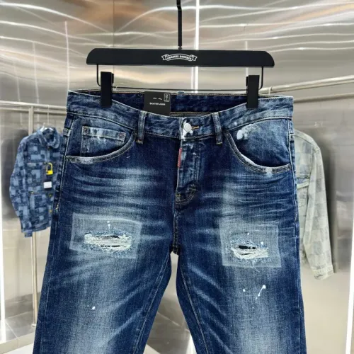 Replica Dsquared Jeans For Unisex #1413350 $60.00 USD for Wholesale
