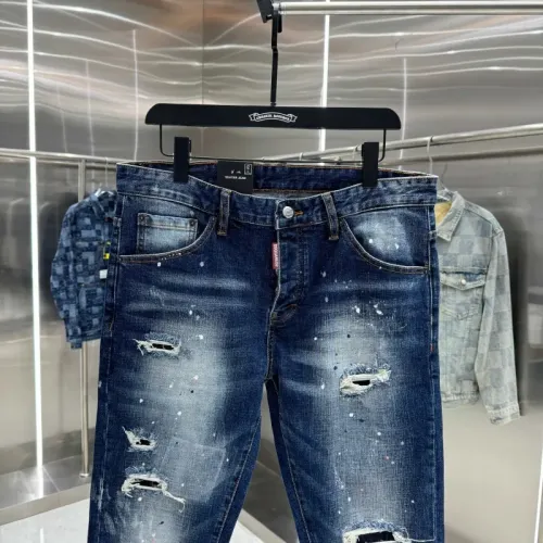 Replica Dsquared Jeans For Unisex #1413351 $60.00 USD for Wholesale