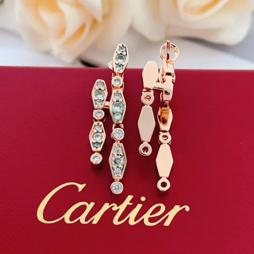 Replica Cartier Earrings For Women #1413430 $29.00 USD for Wholesale