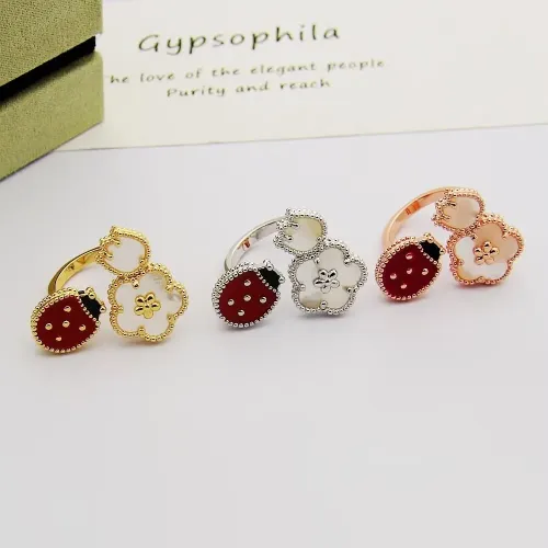 Replica Van Cleef & Arpels Rings In Gold For Women #1413486 $27.00 USD for Wholesale