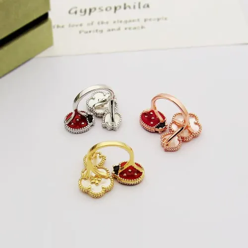 Replica Van Cleef & Arpels Rings In Gold For Women #1413486 $27.00 USD for Wholesale