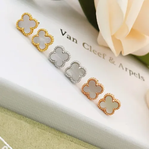 Replica Van Cleef & Arpels Earrings For Women #1413520 $25.00 USD for Wholesale