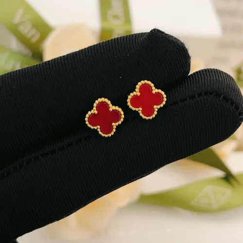 Replica Van Cleef & Arpels Earrings For Women #1413525 $25.00 USD for Wholesale