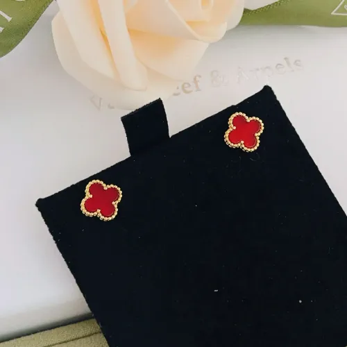 Replica Van Cleef & Arpels Earrings For Women #1413525 $25.00 USD for Wholesale