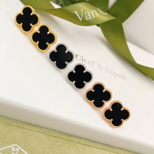 Replica Van Cleef & Arpels Earrings For Women #1413532 $25.00 USD for Wholesale