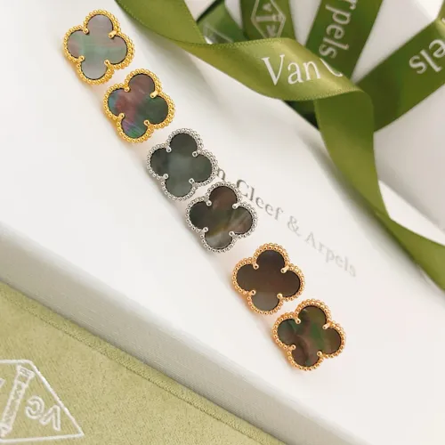 Replica Van Cleef & Arpels Earrings For Women #1413536 $25.00 USD for Wholesale
