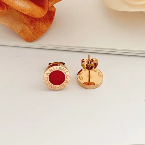 Replica Bvlgari Earrings For Women #1413553 $25.00 USD for Wholesale