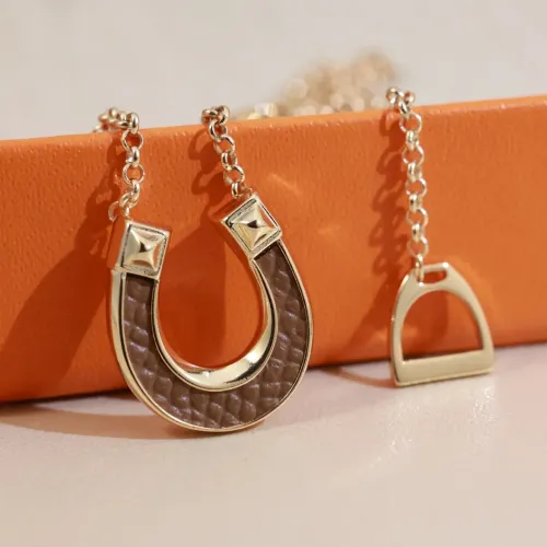 Replica Hermes Necklaces #1413633 $29.00 USD for Wholesale
