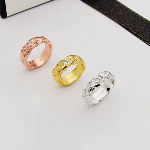 Replica Chanel Rings In Gold For Women #1413791 $23.00 USD for Wholesale