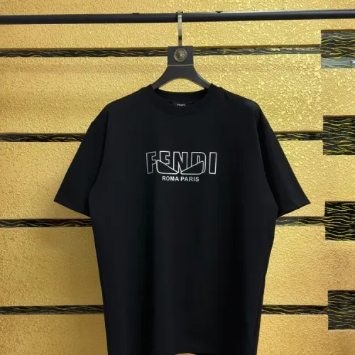 Fendi T-Shirts Short Sleeved For Unisex #1413806 $39.00 USD, Wholesale Replica Fendi T-Shirts