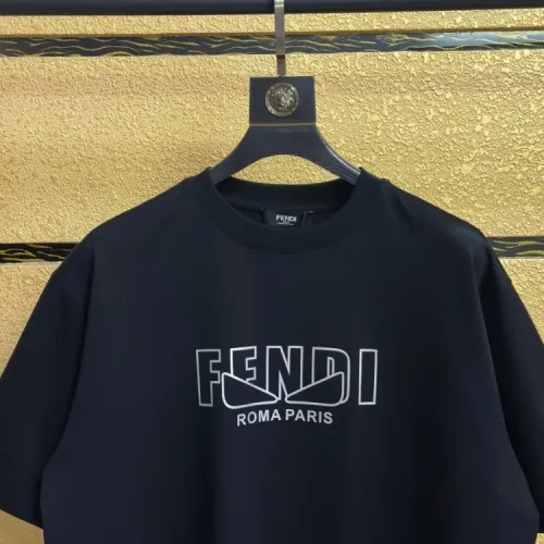 Replica Fendi T-Shirts Short Sleeved For Unisex #1413806 $39.00 USD for Wholesale