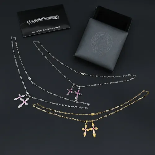 Replica Chrome Hearts Necklaces #1413829 $52.00 USD for Wholesale