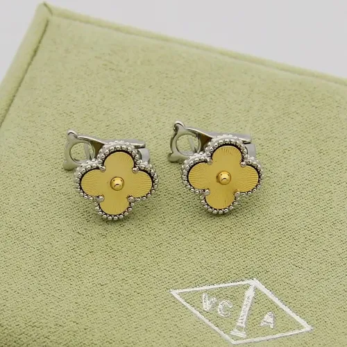Van Cleef &amp; Arpels Earrings For Women #1413851 $27.00 USD, Wholesale Replica Van Cleef &amp; Arpels Earrings