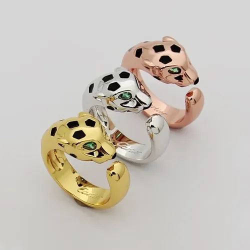 Replica Cartier Rings In Rose Gold #1413938 $25.00 USD for Wholesale