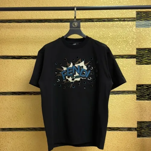 Fendi T-Shirts Short Sleeved For Unisex #1414104 $45.00 USD, Wholesale Replica Fendi T-Shirts