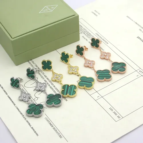Replica Van Cleef & Arpels Earrings For Women #1414240 $38.00 USD for Wholesale
