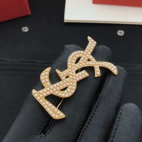 Replica Yves Saint Laurent Brooches For Women #1414369 $29.00 USD for Wholesale