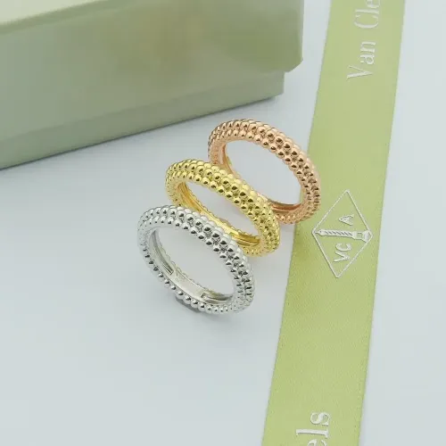 Replica Van Cleef & Arpels Rings In Gold For Women #1414437 $23.00 USD for Wholesale