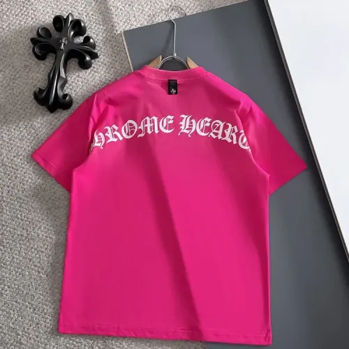 Chrome Hearts T-Shirts Short Sleeved For Unisex #1414536 $42.00 USD, Wholesale Replica Chrome Hearts T-Shirts